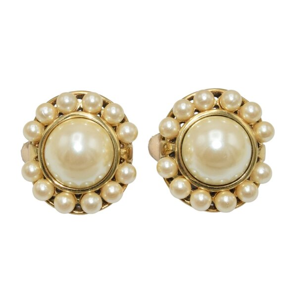 Vintage Les Bernard Inc. Brooch & Earring Set Grannycore - Picture 3 of 7